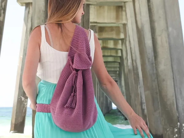 crochet Crossbody Backpack free pattern