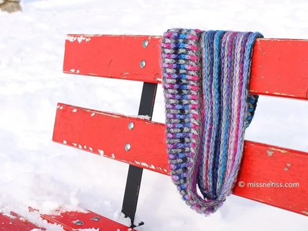 Chunky Crochet Brioche Cowl