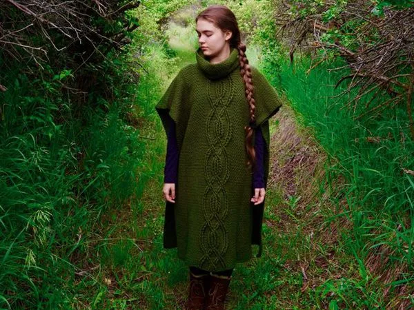 crochet The Shire Poncho easy pattern