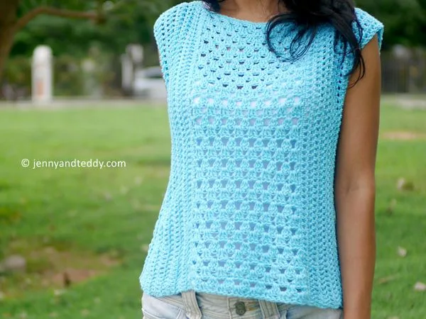 Modern Summer Top Tee