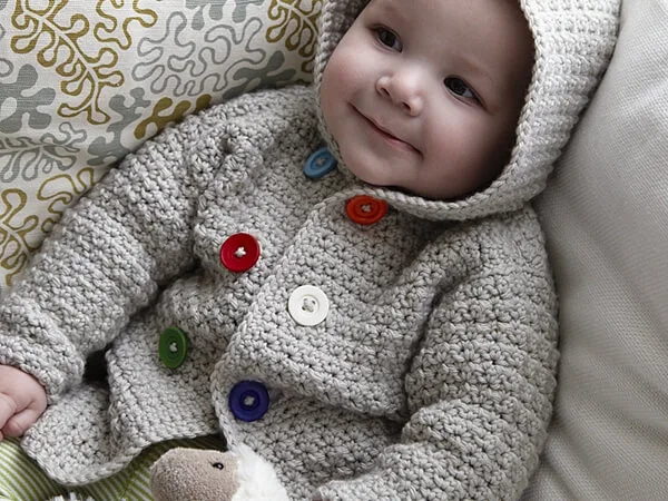 Cosy Hooded Baby Jacket
