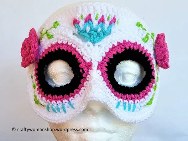 Catrina Painted Skull Mask