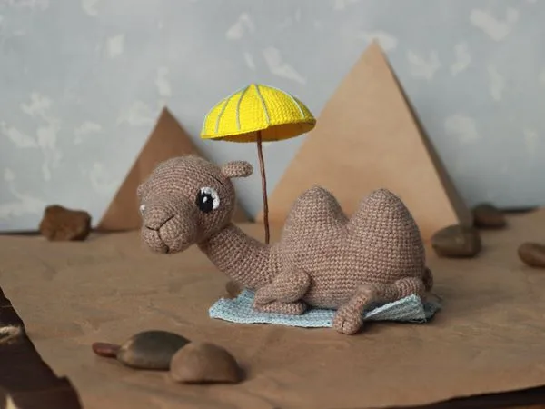 crochet Camel Amigurumi easy pattern
