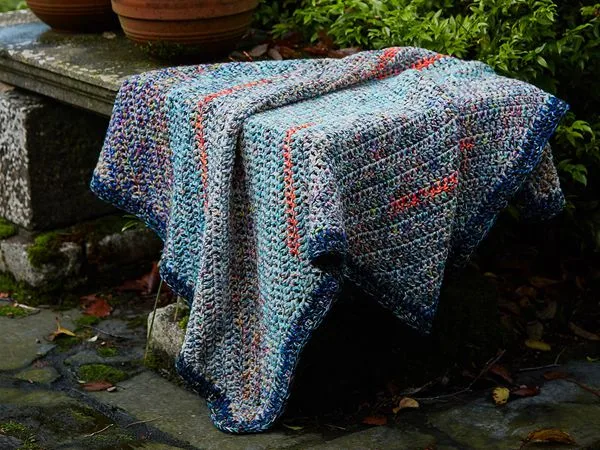 crochet The Stashbuster Blanket free pattern