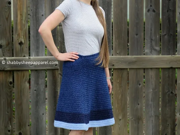 crochet The Jean Skirt free pattern