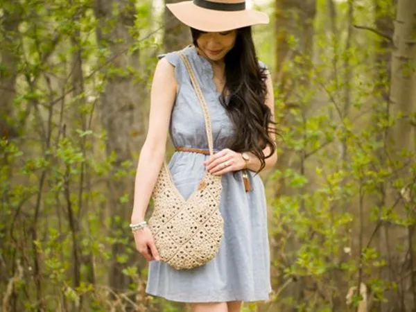 crochet Wildrose Shoulder Bag free pattern
