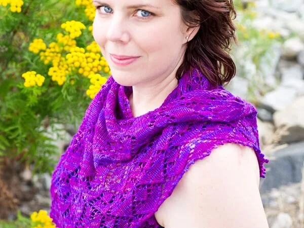 Trumpet Gloria Shawl