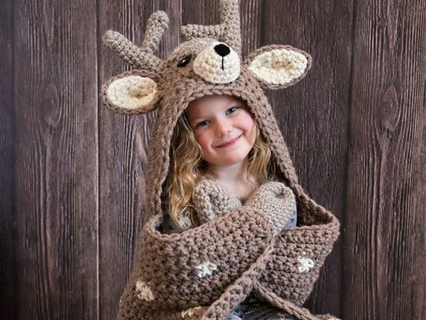 Woodland Deer Blanket