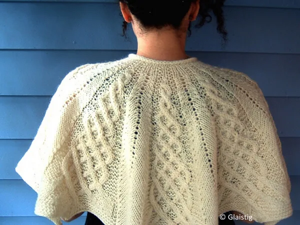 Kathy Kelly Cabled Capelet
