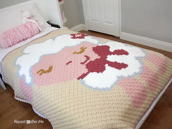 Corner to Corner C2C Baby Sheep