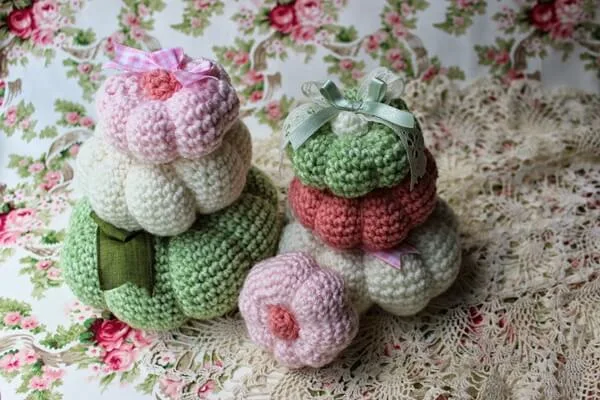 Crocheted Pumpkins