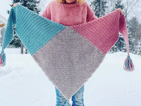 crochet Kaira Scarf easy pattern