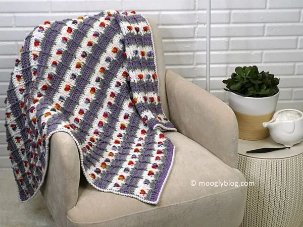 Rows of Love Blanket