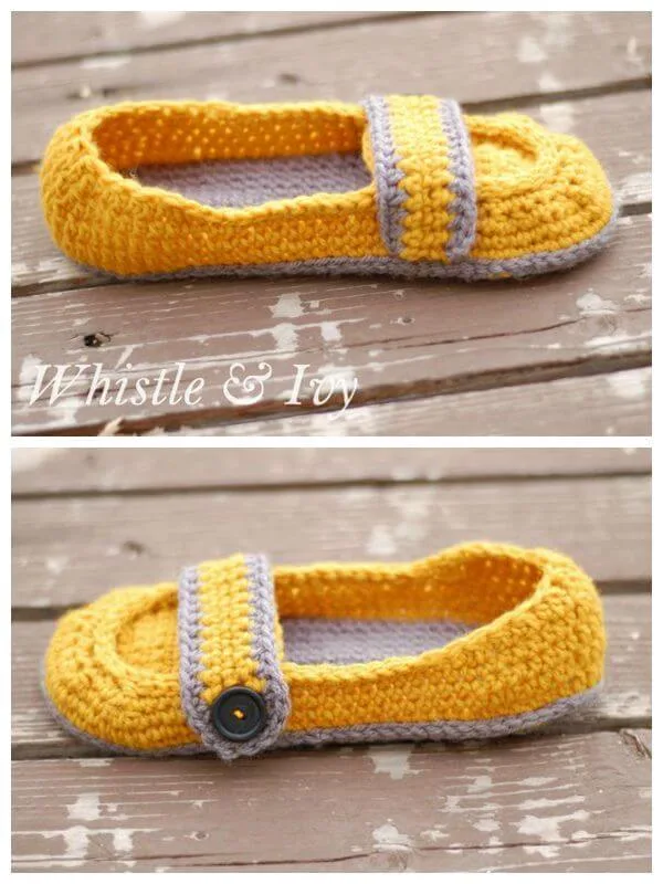 Women’s Button Strap Slippers