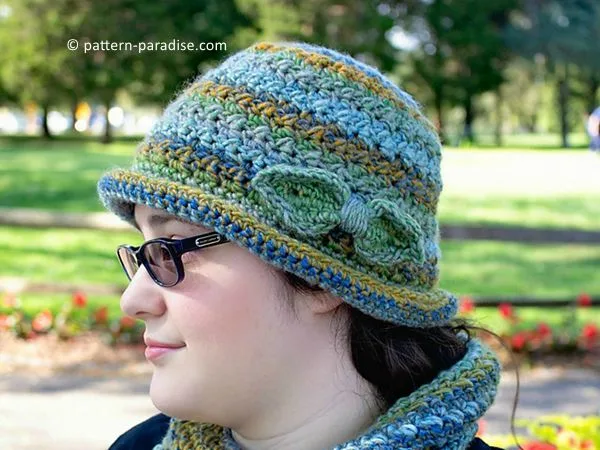 Colorscape Cloche Hat