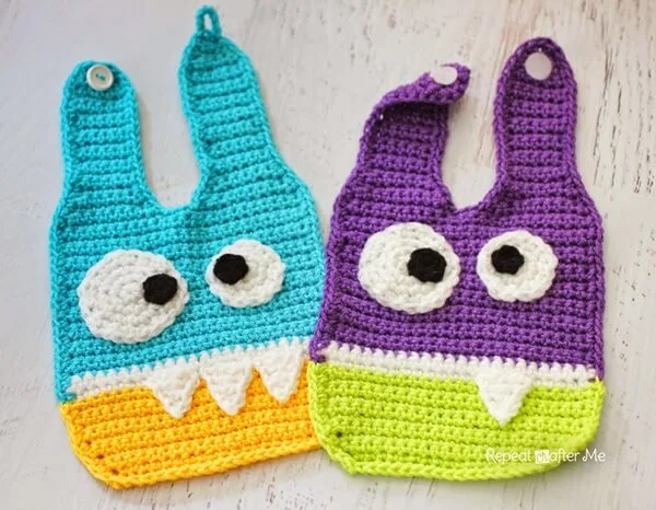 Monster Baby Bibs