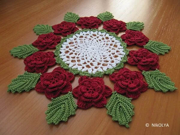 Rose Doily