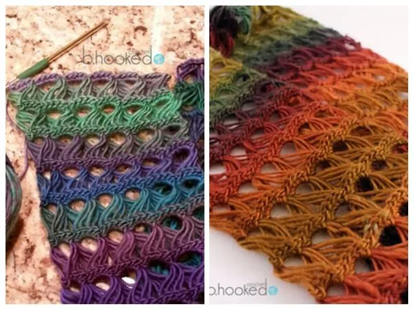 Broomstick Lace Infinity Scarf