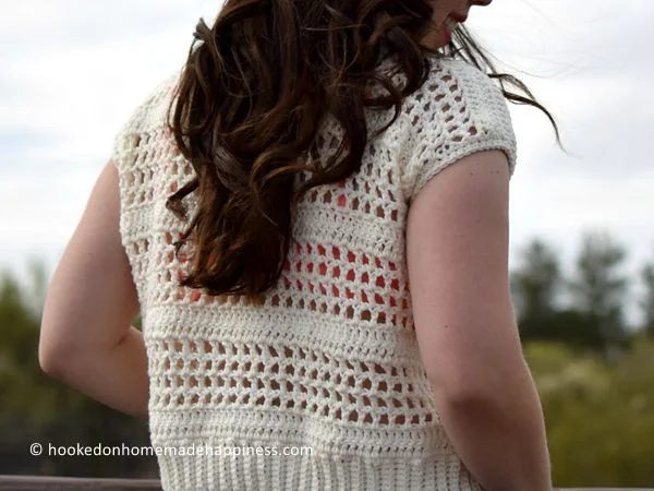 crochet Simple Summer Tee free pattern