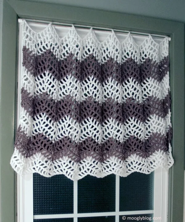 Big Bold Chevron Curtain