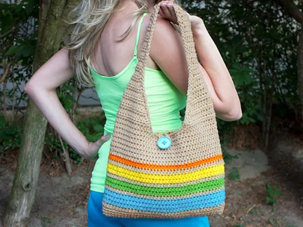 Easy Crochet Tote Bag