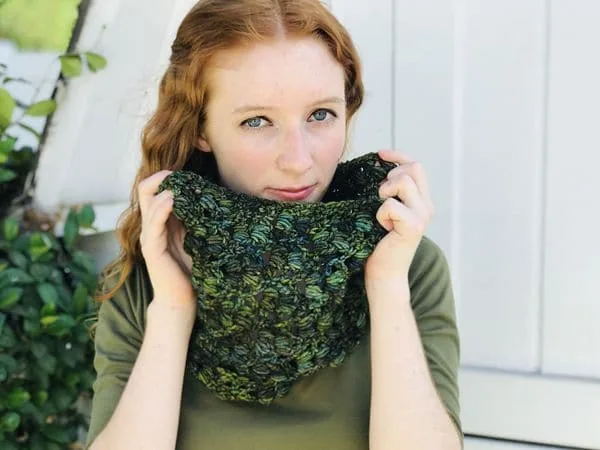 crochet Everglade Cowl free pattern