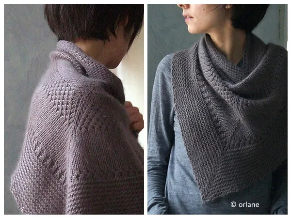 textured shawl recipe