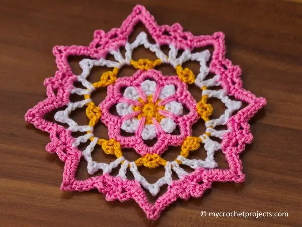 Small flower doily