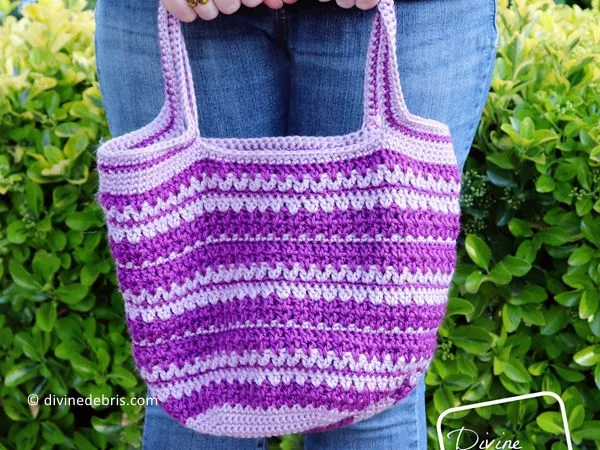 crochet Mary Market Tote free pattern