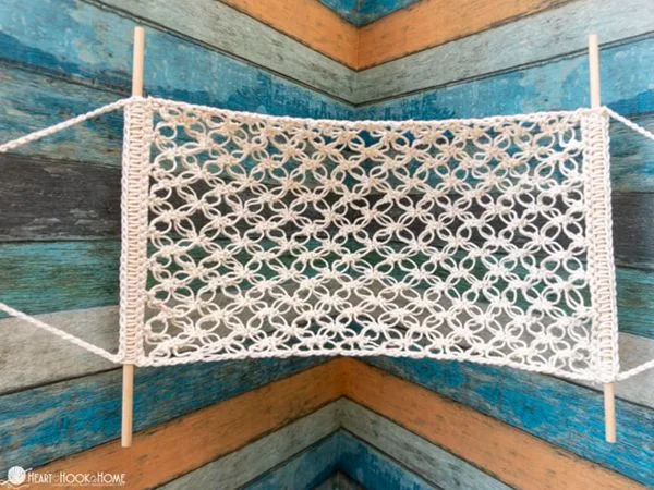 crochet Fruit Hammock free pattern