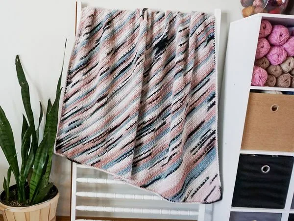 crochet Locke Throw free pattern