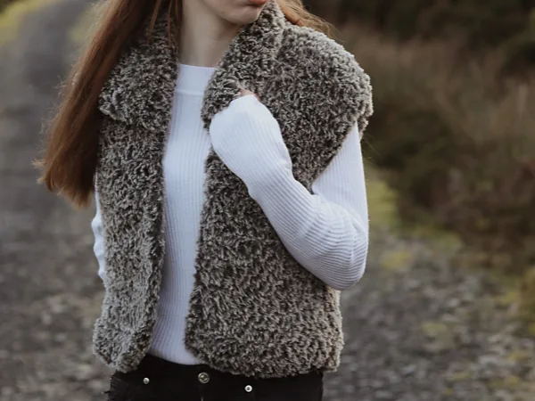 crochet Rugged Landscapes Gilet free pattern