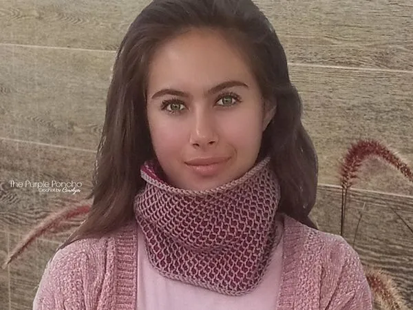 Chic Sheep Tunisian Cowl