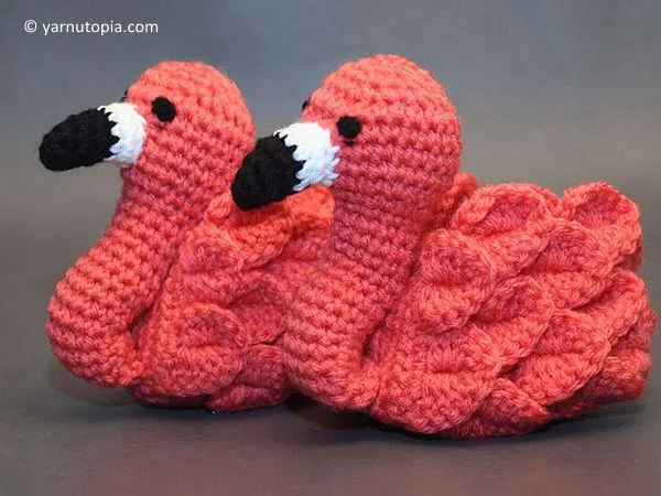 Flamingo Feet Baby Booties