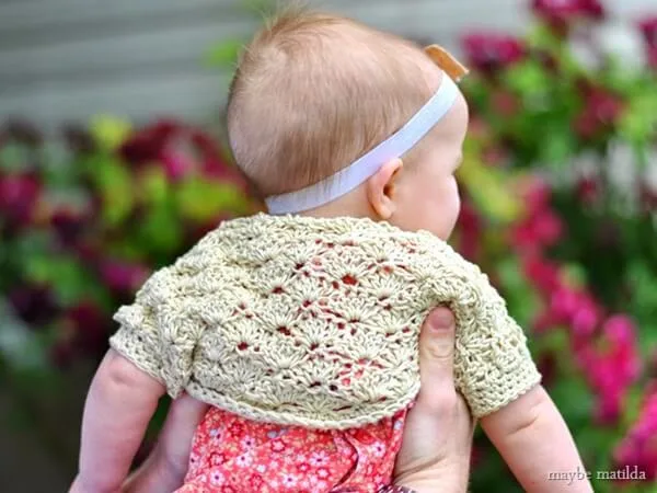 Darcy’s Vintage Shell Shrug
