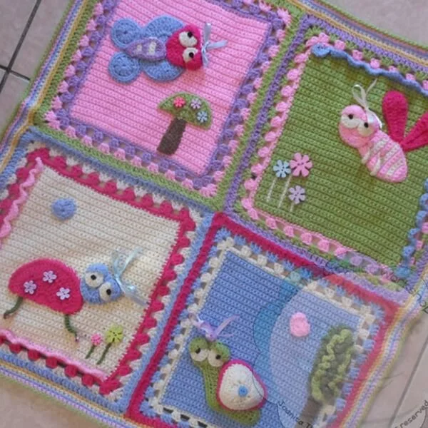 My Garden Bug Blanket