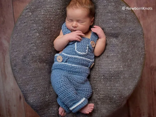 Baby Denim Style Overalls