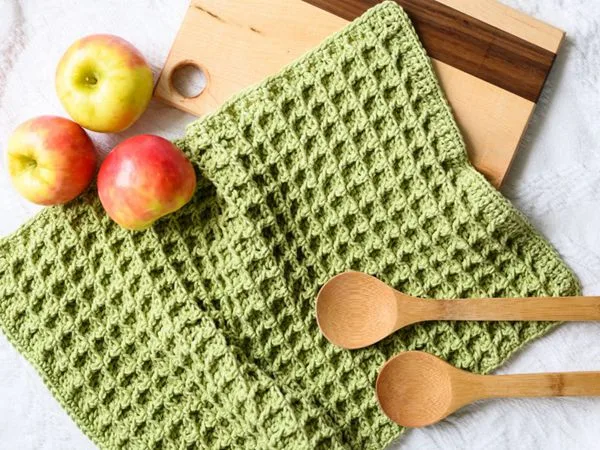 crochet Dishie Towel free pattern