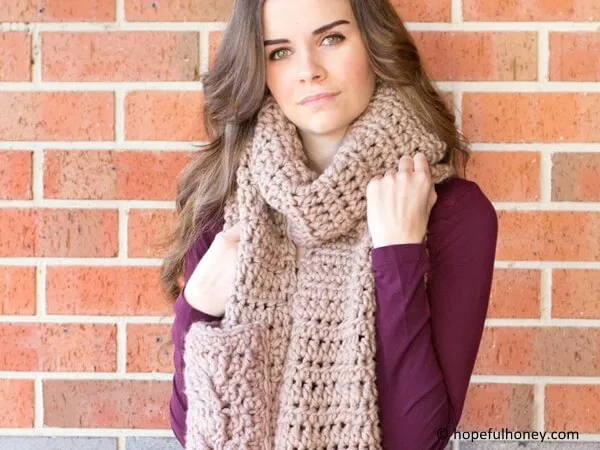 Oversized Scarf Crochet Pattern