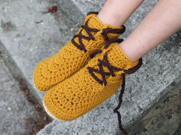 LumberJack Kids - Children slipper pattern