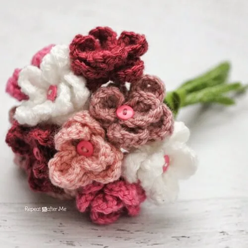Crochet Flower Bouquet
