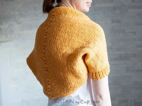 SIMPLE SUNRISE SHRUG