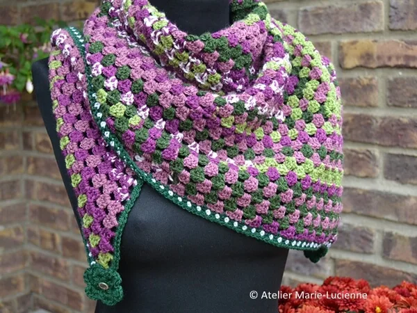 Gloomy Autumn Day Shawl