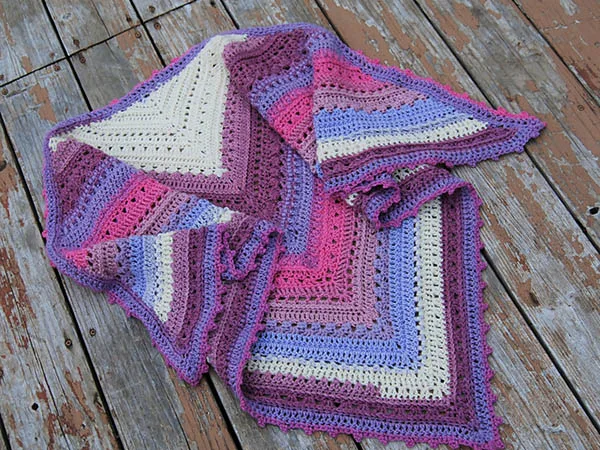 Taste of Honey Shawl
