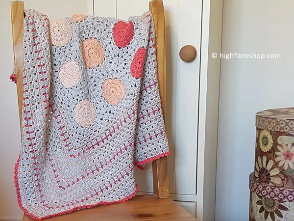crochet Peachy Keen Blanket free pattern