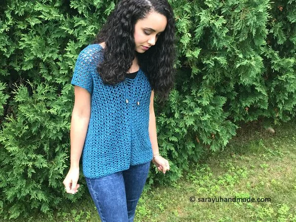 Lace Up Summer Tunic