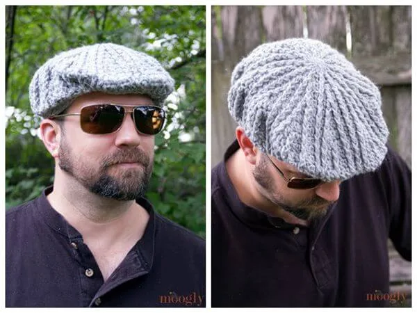 Men’s Cabled Golf Cap