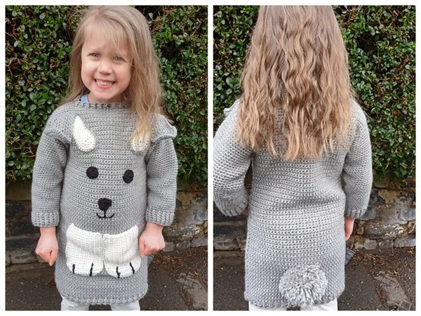 Bunny Jumper Dress