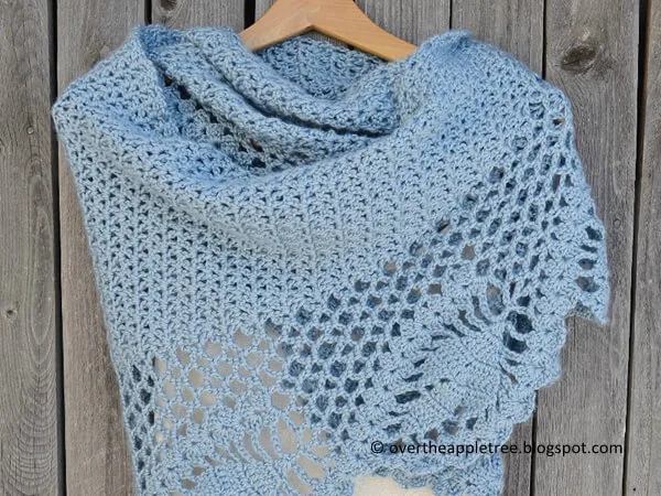 Dawn in the Woods Shawl