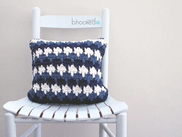 LARKSFOOT STITCH THROW PILLOW